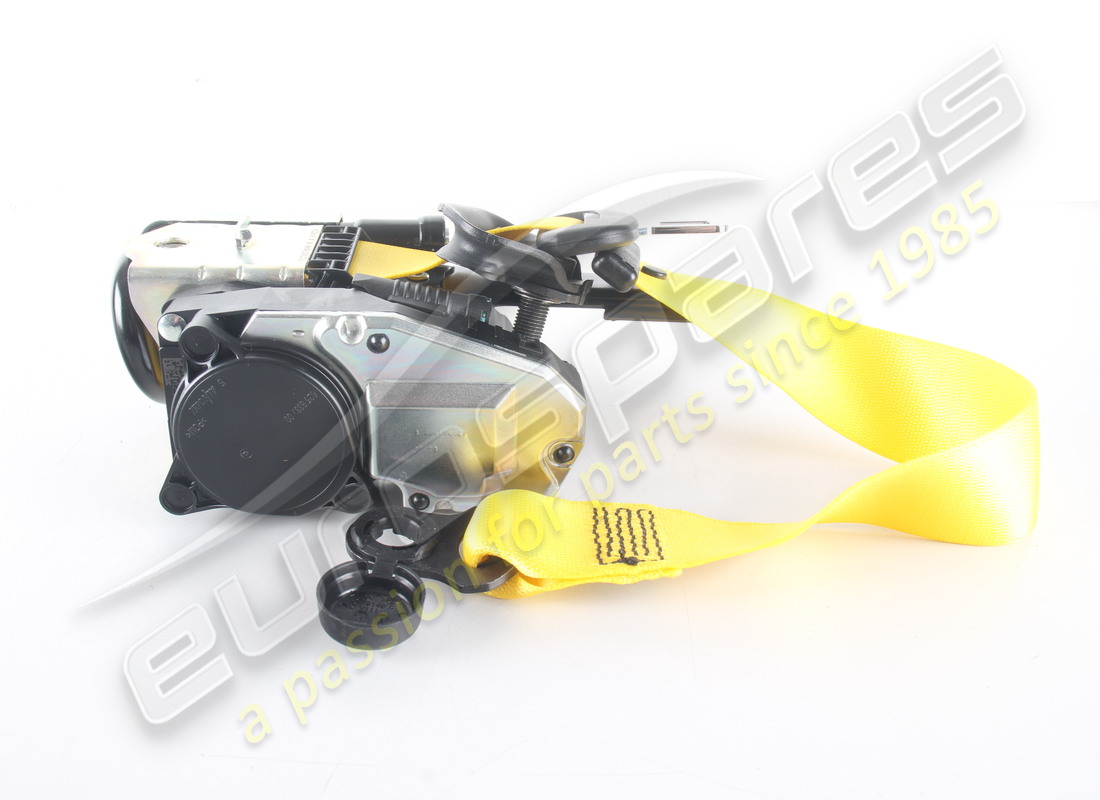new porsche three-point safety belt racing yellow. part number 992857705ak1s1 (5)