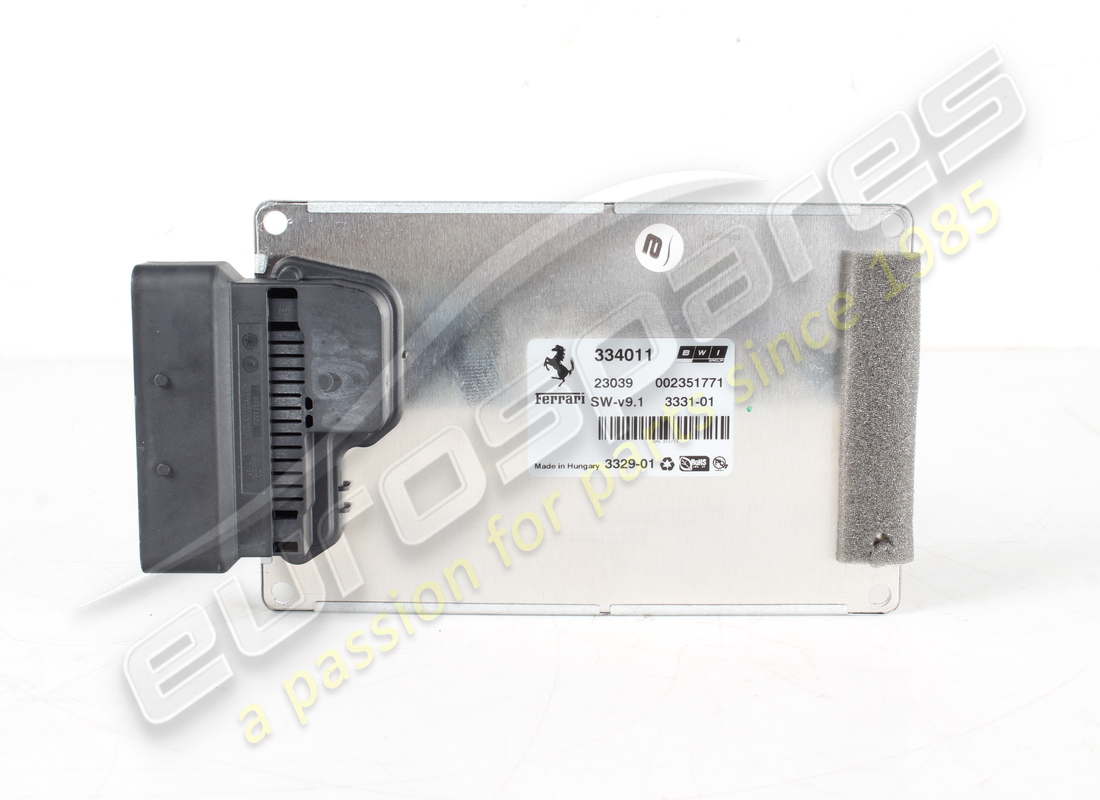 USED FERRARI MAGNERIDE SUSPENSION ECU. PART NUMBER 334011 (1) used ferrari magneride suspension ecu. part number 334011 (1)