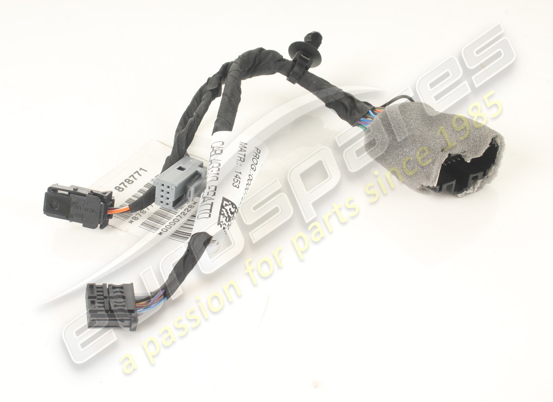 USED Ferrari CENTRE TUNNEL WIRING HARNESS . PART NUMBER 878771 (1)