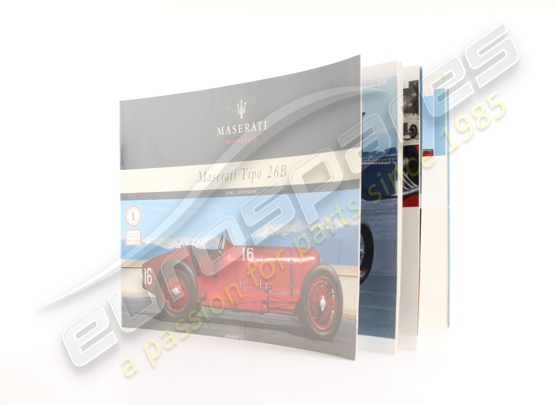 new maserati mini monography 26b. part number 920000849 (2)