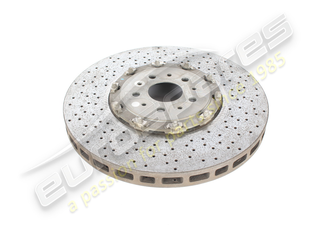 USED FERRARI FRONT BRAKE DISC, CARBON CERAMIC , 398 X 36. PART NUMBER 274234 (2) used ferrari front brake disc, carbon ceramic , 398 x 36. part number 274234 (2)