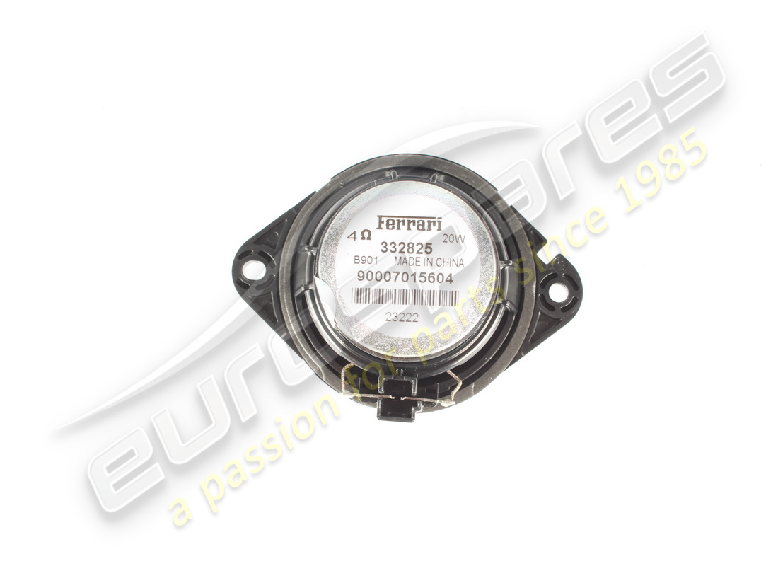 USED FERRARI GLONASS SPEAKER. PART NUMBER 332825 (2) used ferrari glonass speaker. part number 332825 (2)