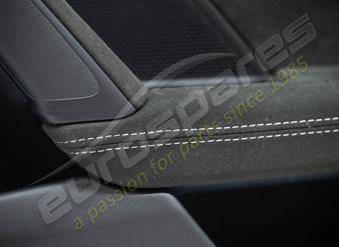 used porsche door panel black/silver. part number 9gt867012jia0 (2)