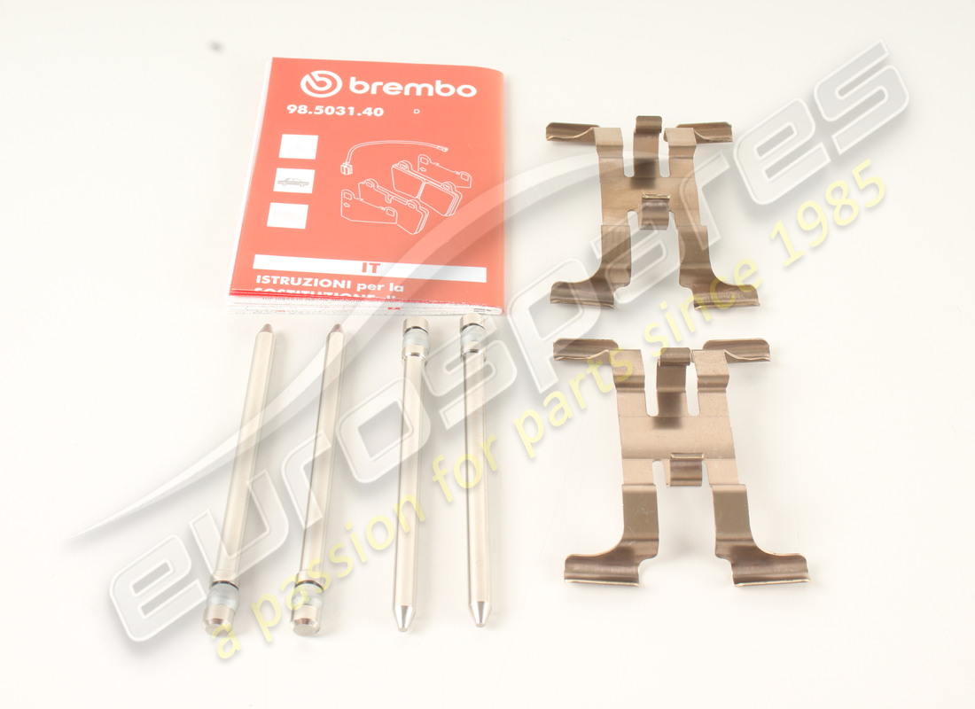 NEW MASERATI KIT REAR BRAKE PADS V6. PART NUMBER 673012868 (2) new maserati kit rear brake pads v6. part number 673012868 (2)