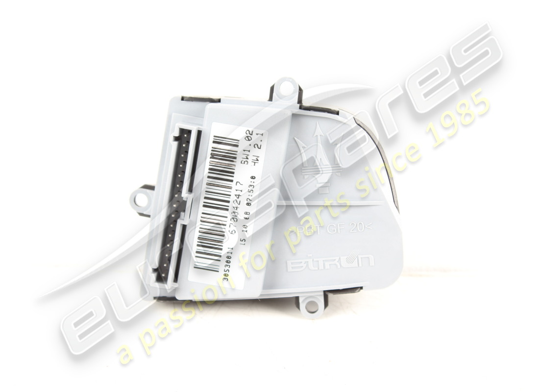 NEW MASERATI CONTROL ON STEERING WHEEL KI. PART NUMBER 673004370 (2) new maserati control on steering wheel ki. part number 673004370 (2)