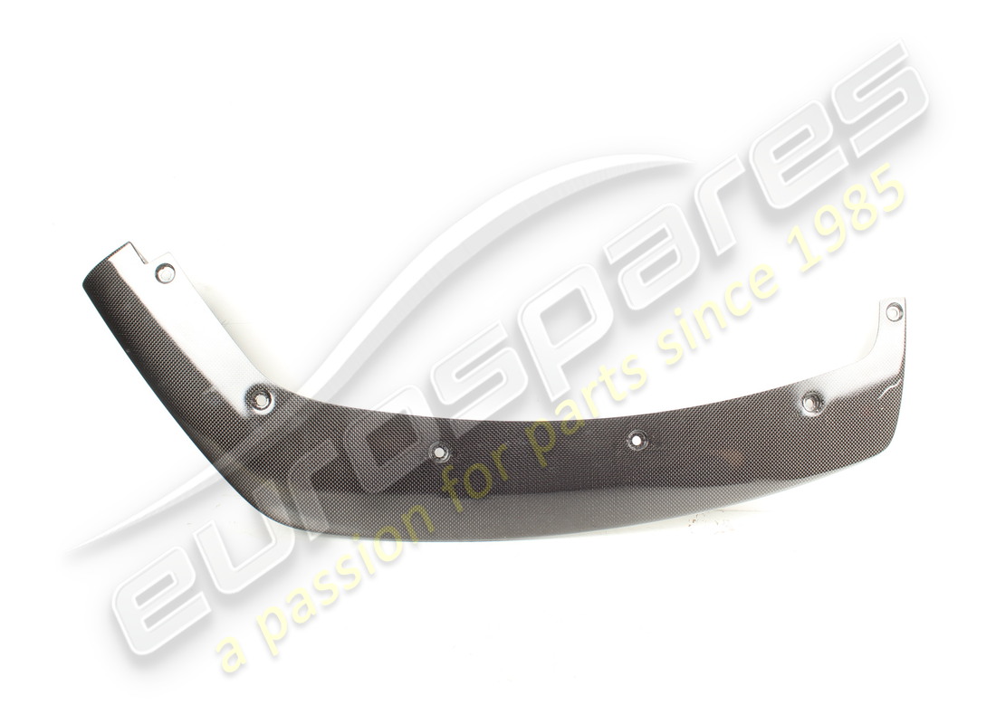NEW FERRARI LEFT FRONT BUMPER SPOILER (CARBON). PART NUMBER 812587 (3) new ferrari left front bumper spoiler (carbon). part number 812587 (3)
