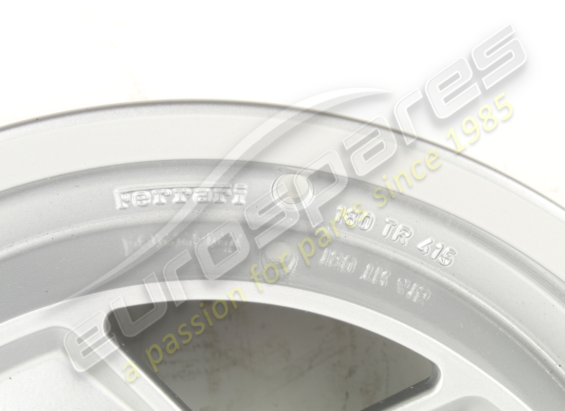 RECONDITIONED FERRARI ROAD WHEEL RIM 180 TR 415. PART NUMBER 127151 (2) reconditioned ferrari road wheel rim 180 tr 415. part number 127151 (2)