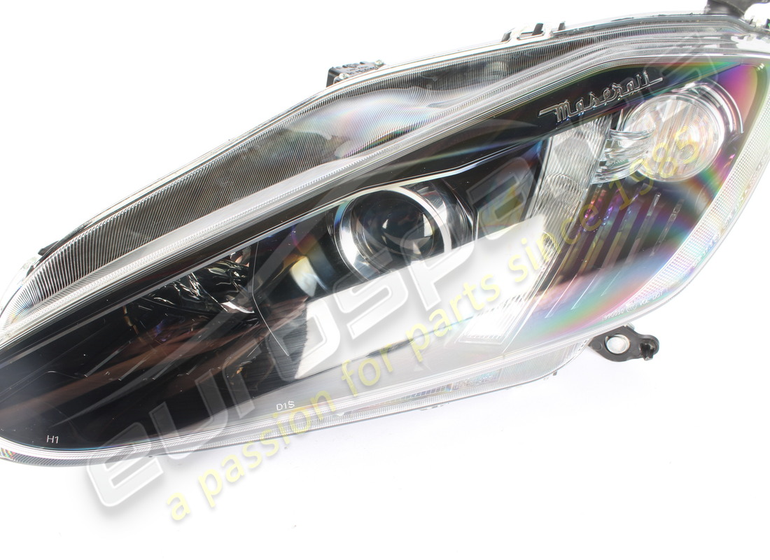 USED MASERATI LH FRONT HEADLIGHT. PART NUMBER 350572 (2) used maserati lh front headlight. part number 350572 (2)