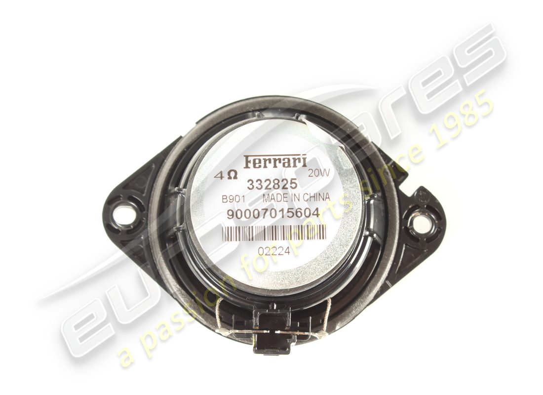 USED FERRARI GLONASS SPEAKER. PART NUMBER 332825 (2) used ferrari glonass speaker. part number 332825 (2)
