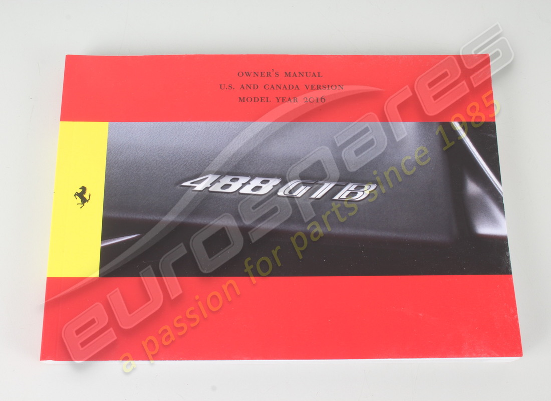 NEW FERRARI OWNER'S MANUAL. PART NUMBER 87578200 (1) new ferrari owner's manual. part number 87578200 (1)
