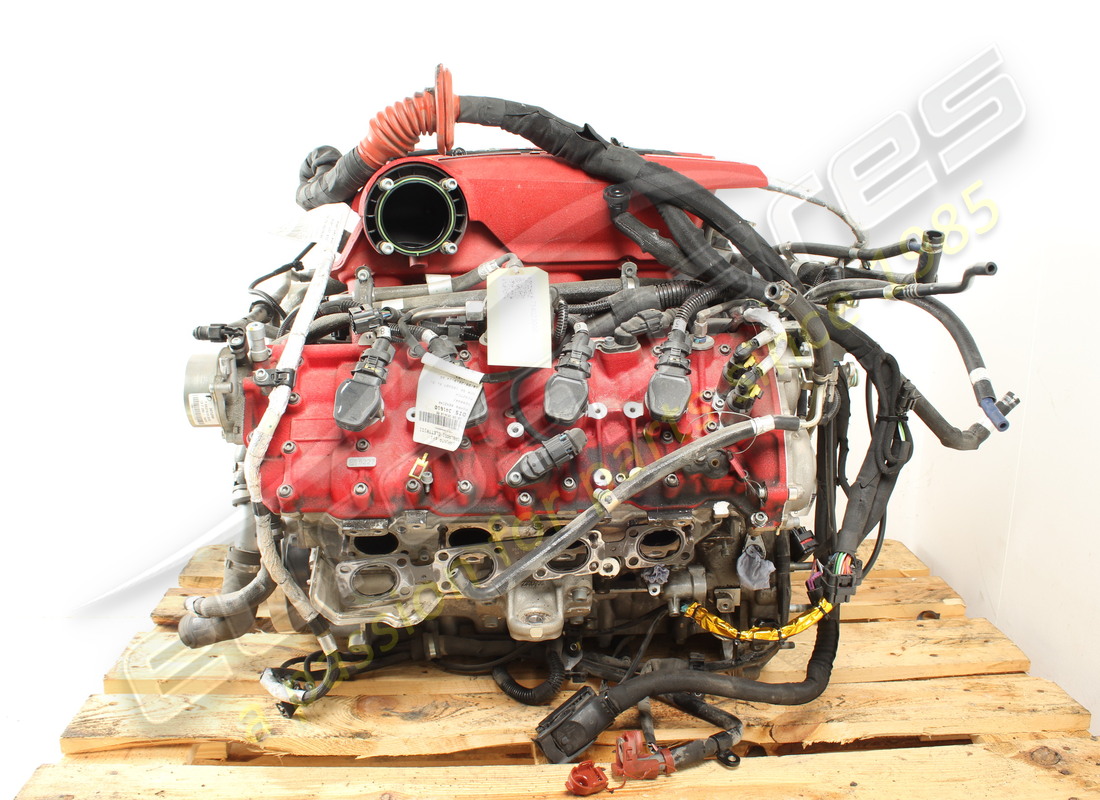 USED FERRARI 488 COMPLETE ENGINE. PART NUMBER 754023000 (4) used ferrari 488 complete engine. part number 754023000 (4)