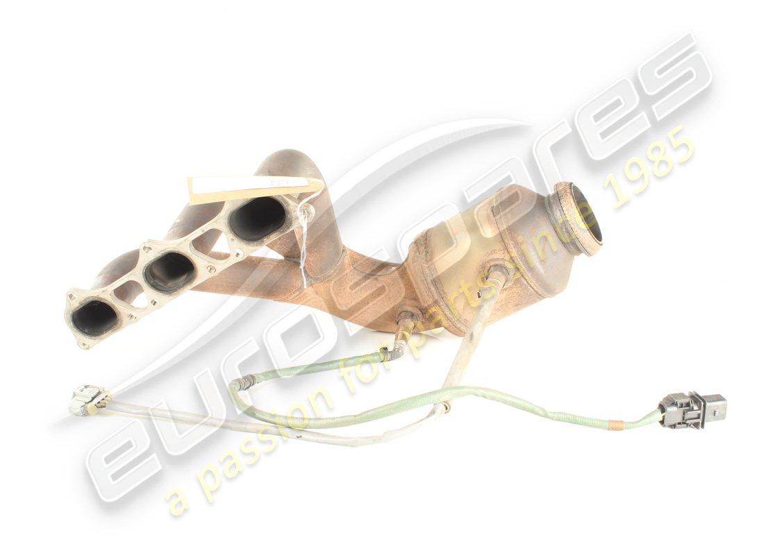 used porsche exhaust manifold with. part number 9a111302295 (1)