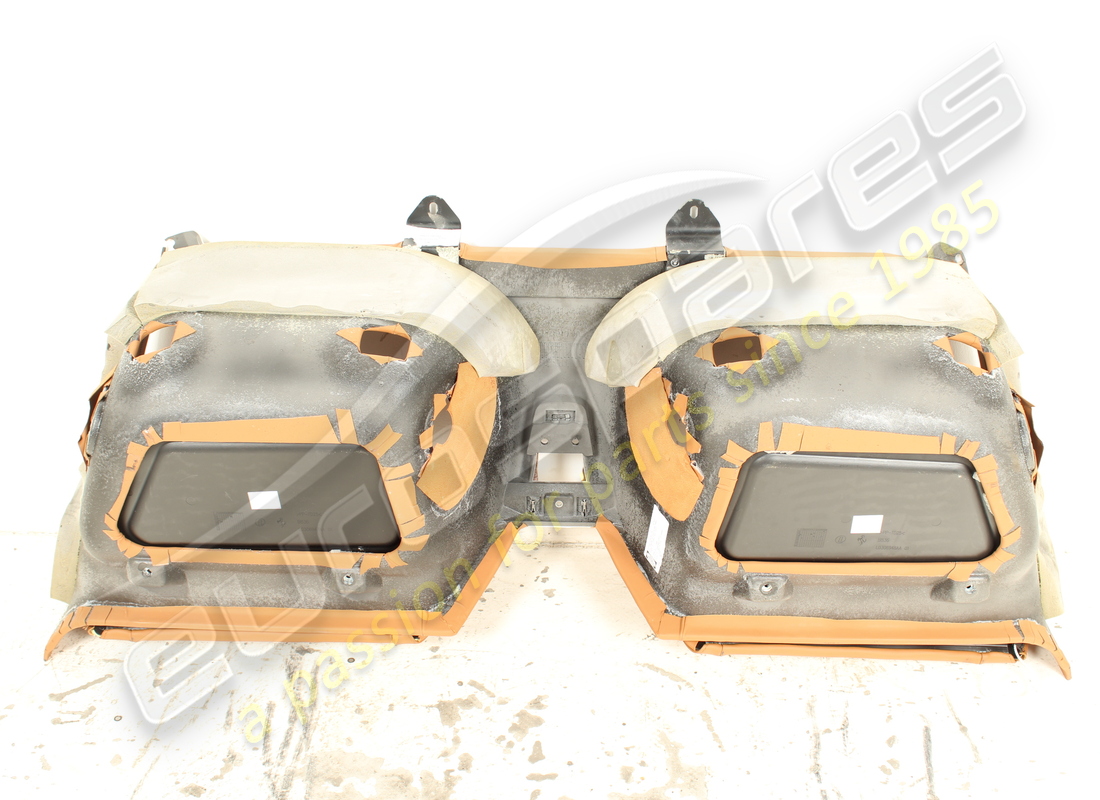 USED EUROSPARES COMPLETE FRONT & REAR SEET SET ( CUIOIO LEATHER WITH BLACK STITCHING ). PART NUMBER EAP1566195 (19) used eurospares complete front & rear seet set ( cuioio leather with black stitching ). part number eap1566195 (19)