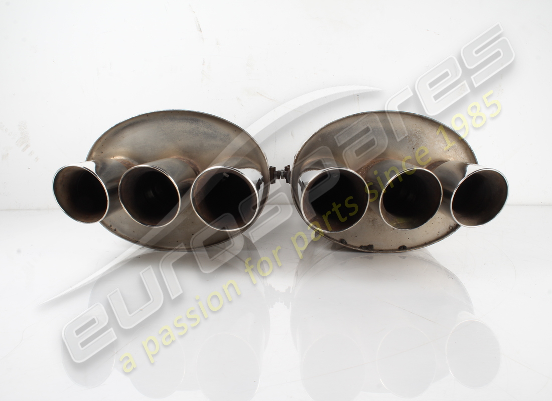 used eurospares exhaust silencer set (stainless steel). part number eap1226105 (5)