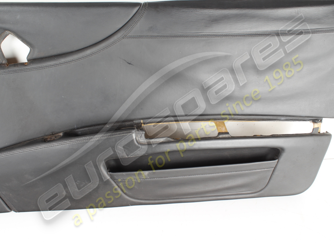 DAMAGED FERRARI DOOR TRIM IN BLACK VM8500. PART NUMBER 64592300 (2) damaged ferrari door trim in black vm8500. part number 64592300 (2)