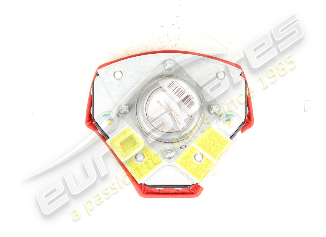 NEW MASERATI DRIVER AIRBAG (ROSSO CORALLO). PART NUMBER 23811324 (2) new maserati driver airbag (rosso corallo). part number 23811324 (2)