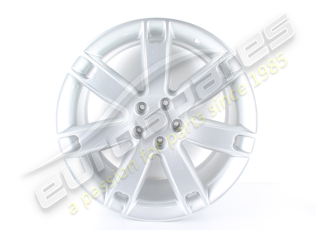 RECONDITIONED Maserati REAR WHEEL RIM 20 - SEVEN SPOKES - SILVER . PART NUMBER 82381006 (1)