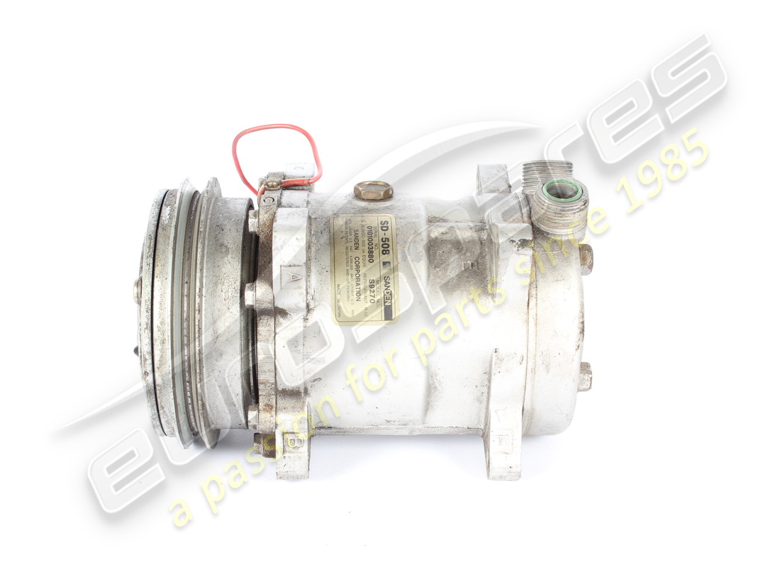 USED FERRARI AIR CONDITIONING COMPRESSOR. PART NUMBER 123205 (2) used ferrari air conditioning compressor. part number 123205 (2)