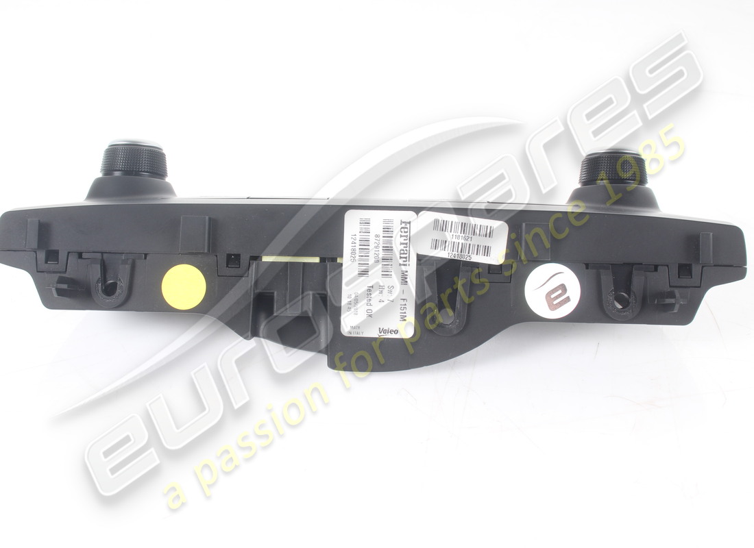 USED FERRARI AIR CONDITIONING CONTROL PANEL. PART NUMBER 87291200 (2) used ferrari air conditioning control panel. part number 87291200 (2)