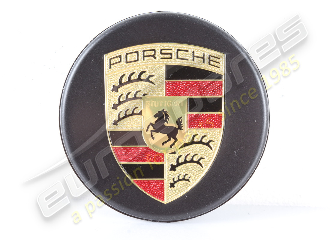 new porsche hub cap matt black. part number 9p1601349bje1 (2)