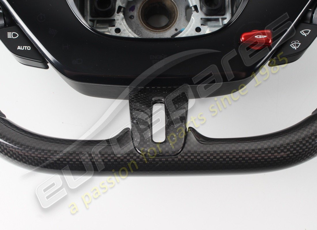 NEW FERRARI STEERING WHEEL, CARBON+LED+SOSP. PART NUMBER 910847 (5) new ferrari steering wheel, carbon+led+sosp. part number 910847 (5)