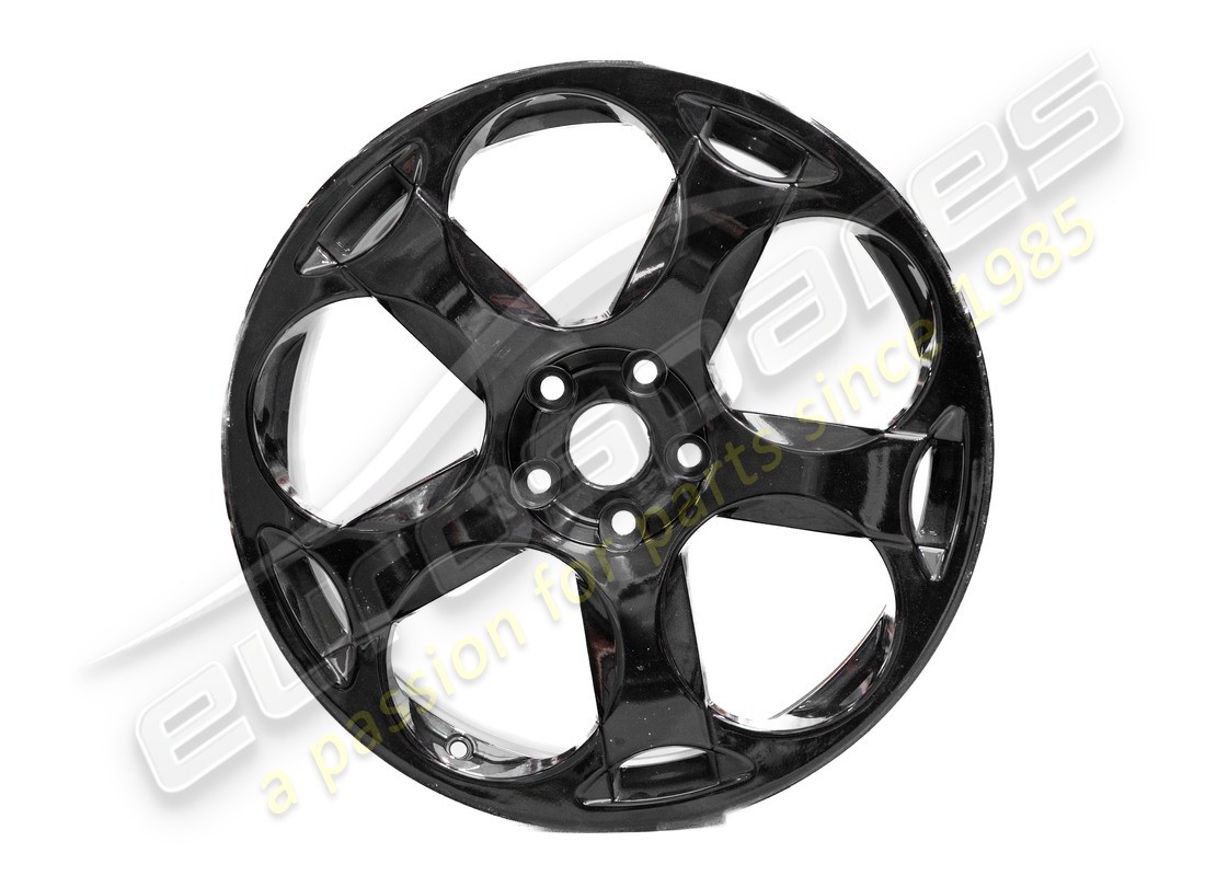 used lamborghini cassiopea shiny black wheels set. part number lwhe021 (8)