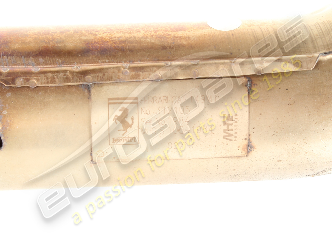 used ferrari complete lh catalytic converter. part number 312105 (2)