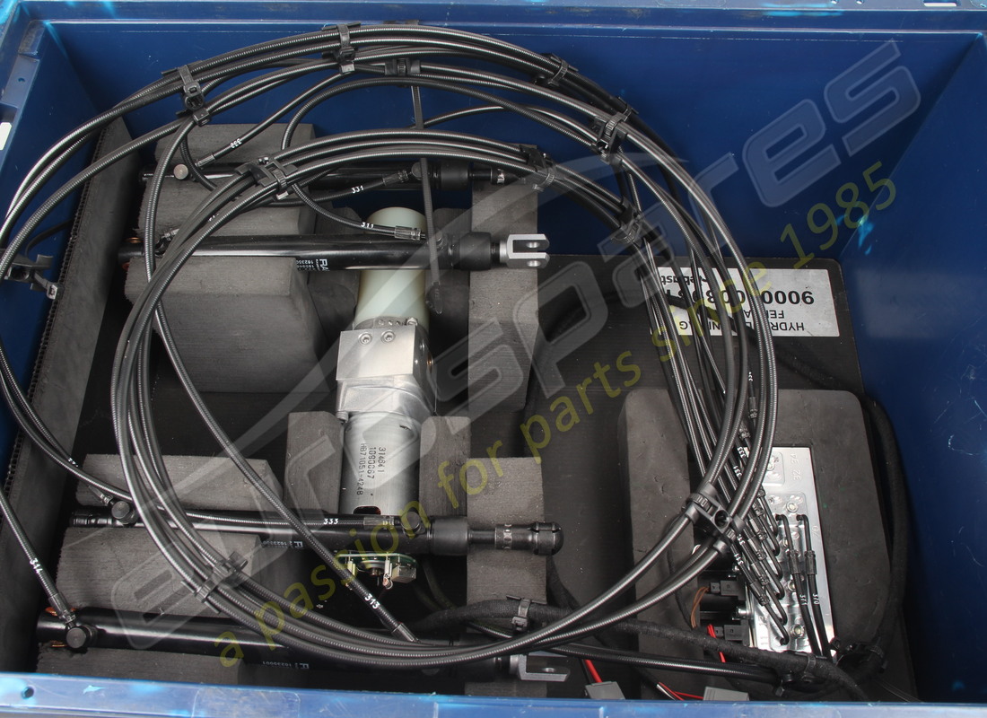 NEW FERRARI COMPLETE HYDRAULIC SYSTEM KI. PART NUMBER 84603300 (5) new ferrari complete hydraulic system ki. part number 84603300 (5)