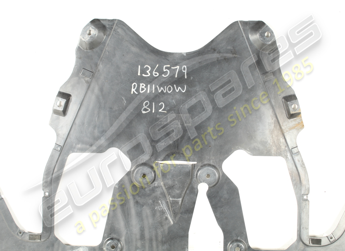 used ferrari complete front flat undertray. part number 88080100 (2)