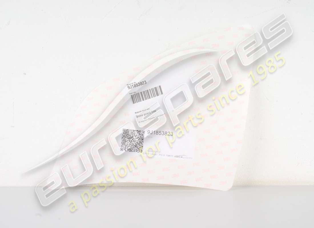 new porsche stone guard film. part number 9j1853823 (2)