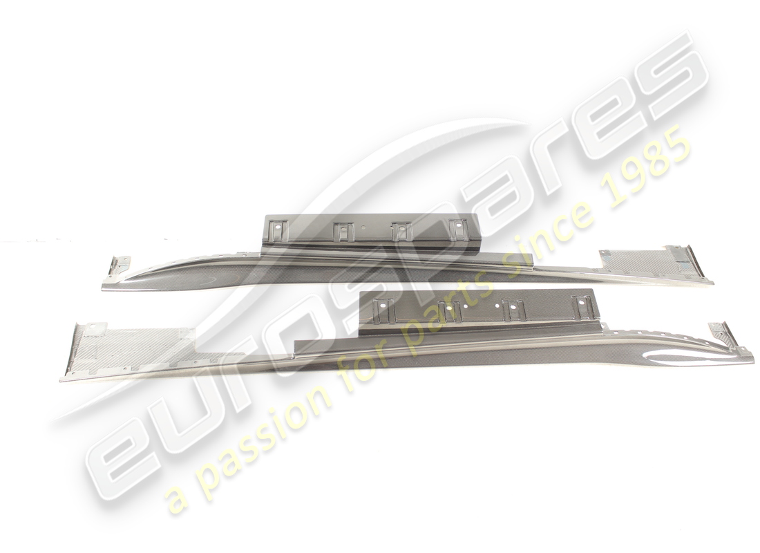 NEW FERRARI F12 FULL CARBON SIDE SKIRTS. PART NUMBER 70002869 (1) new ferrari f12 full carbon side skirts. part number 70002869 (1)