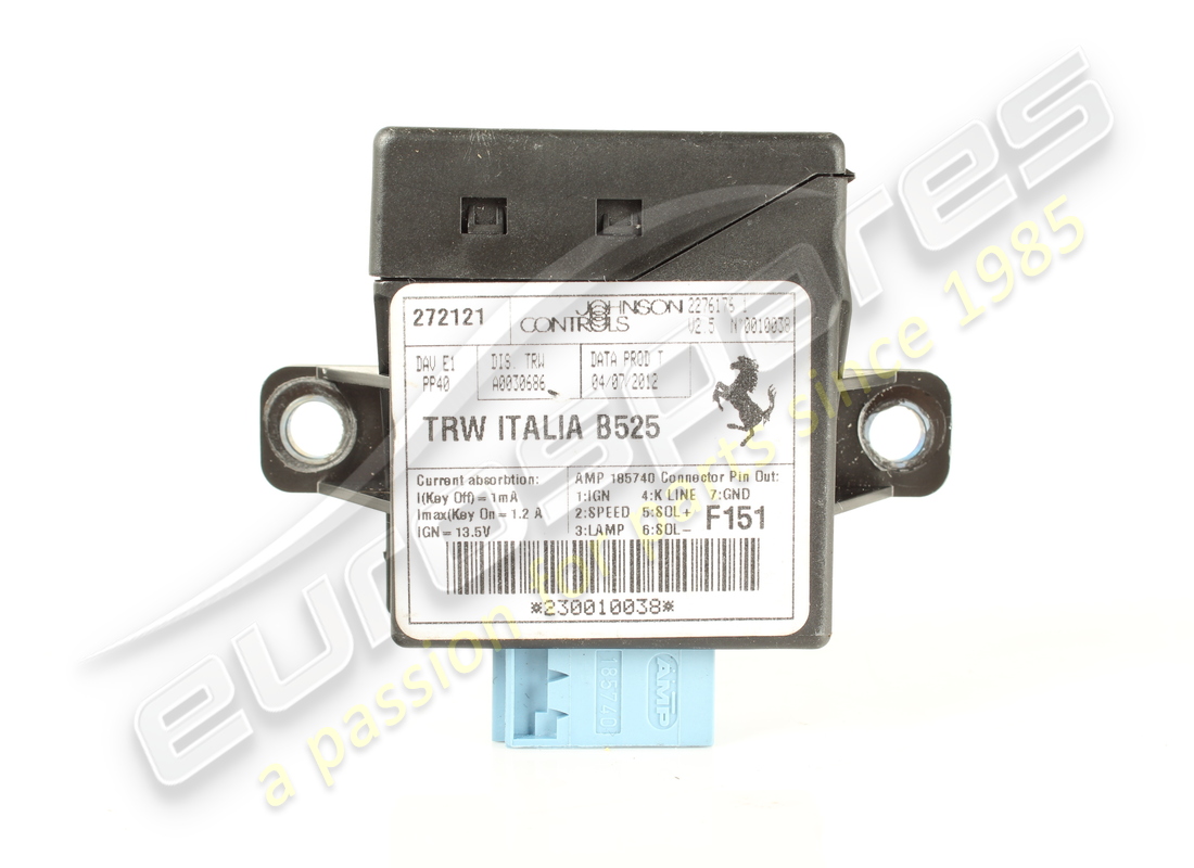USED Ferrari POWER STEERING CONTROL ECU . PART NUMBER 272121 (1)