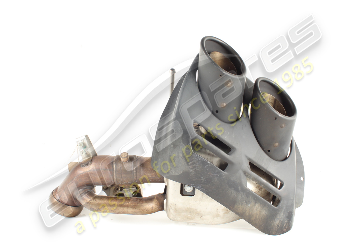 USED Ferrari COMPLETE RH EXHAUST SILENCER . PART NUMBER 870457 (1)
