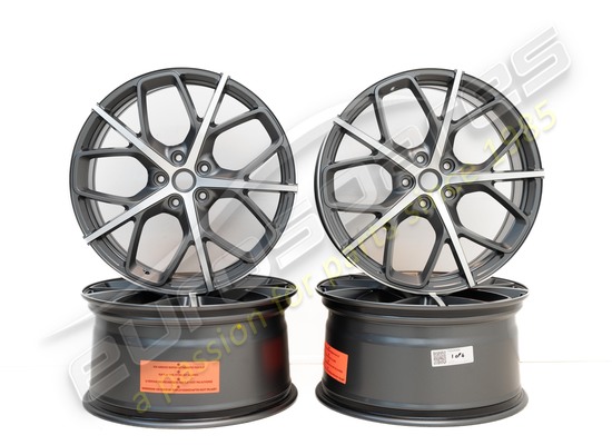 new ferrari diamond forged rims kit part number 70004984