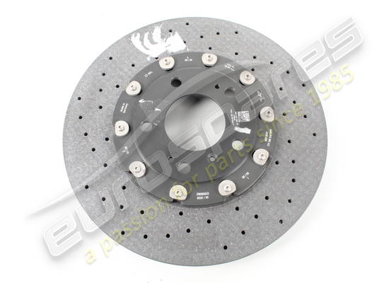 new lamborghini ceramic brake disc (vented), 370 x 30 part number 4m0615601ac