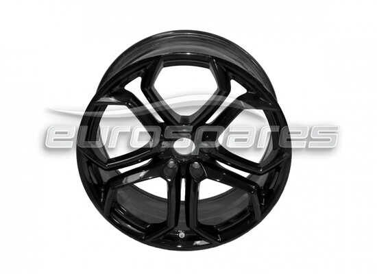 used lamborghini iperione front wheel (shiny black) part number 470601017n