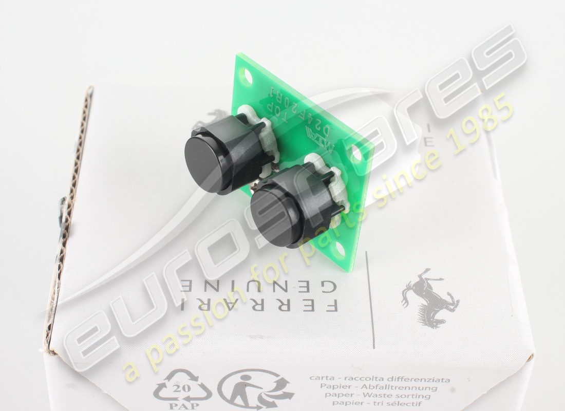 NEW FERRARI INSTRUMENT PUSH-BUTTON. PART NUMBER 55009108 (1) new ferrari instrument push-button. part number 55009108 (1)