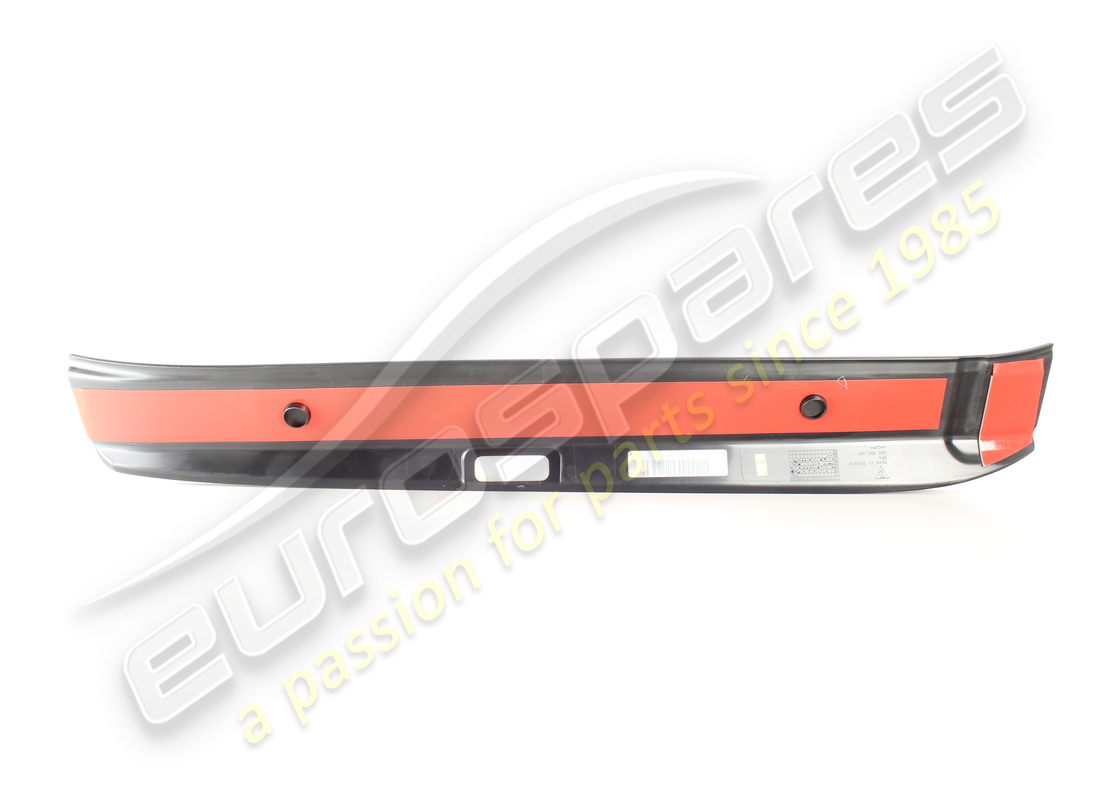 NEW PORSCHE SCUFF PLATE - SILL PANEL LEFT - ALUMINIUM-BRUSHED (PR-A8C,1X1, 7M9) BLACK. PART NUMBER 992853369B1E0 (3) new porsche scuff plate - sill panel left - aluminium-brushed (pr-a8c,1x1, 7m9) black. part number 992853369b1e0 (3)