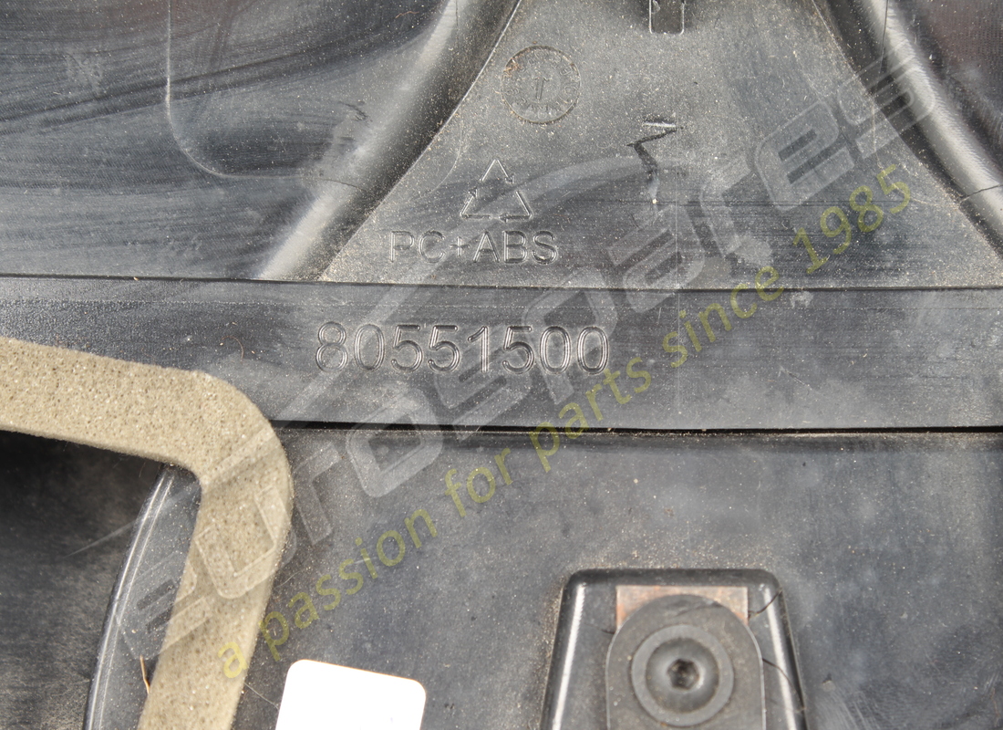 USED FERRARI AIR DUCTING. PART NUMBER 80809500 (3) used ferrari air ducting. part number 80809500 (3)