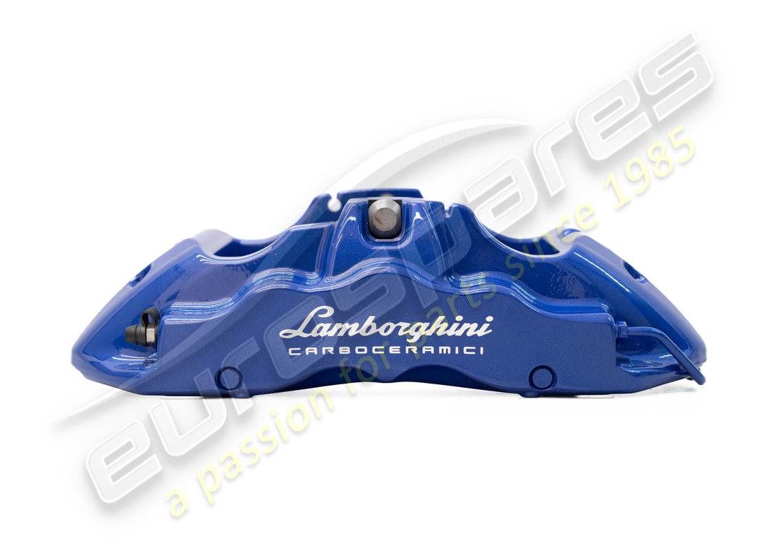 USED Lamborghini PCCB FRONT BRAKE CALIPER BLU ADP . PART NUMBER 4T0615105DJ (1)