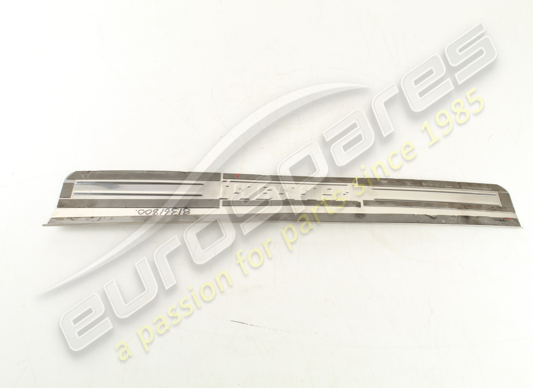 USED FERRARI RH KICKPLATE. PART NUMBER 81361800 (3) used ferrari rh kickplate. part number 81361800 (3)