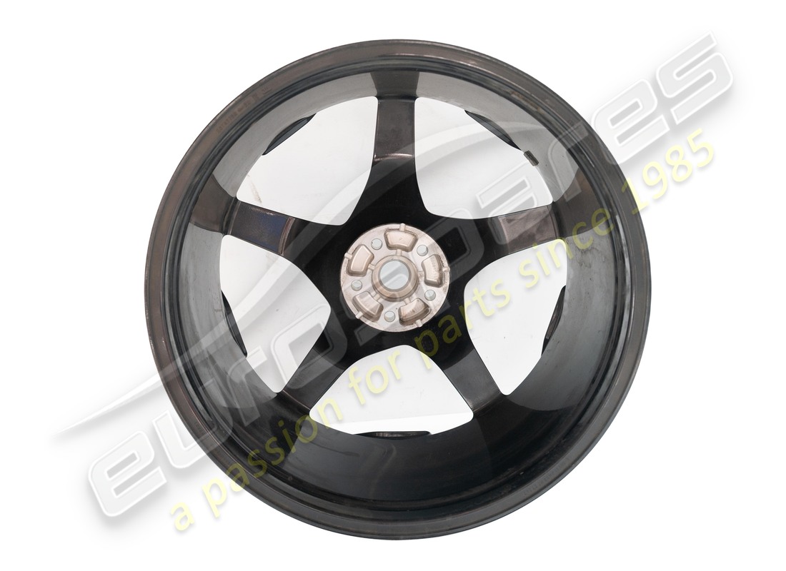 used ferrari rh rear wheel 23'' (diamond cut/gray). part number 895996 (3)