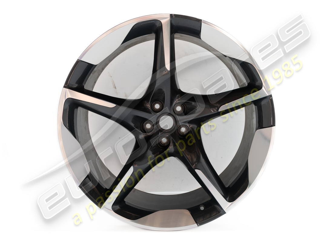 USED Ferrari LH REAR WHEEL 23'' (DIAMOND CUT/GRAY) . PART NUMBER 895995 (1)