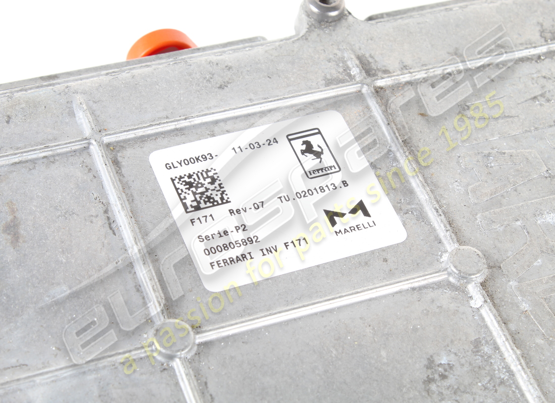 USED FERRARI HOUSING INVERTER P2 LIV D. PART NUMBER 805892 (6) used ferrari housing inverter p2 liv d. part number 805892 (6)