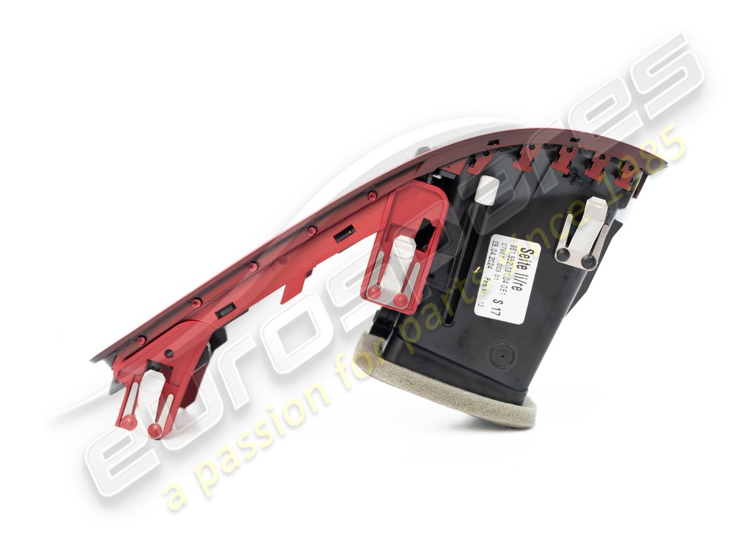 NEW PORSCHE AIR VENT (PR:441,490, 680) BLACK. PART NUMBER 981552131041E0 (4) new porsche air vent (pr:441,490, 680) black. part number 981552131041e0 (4)