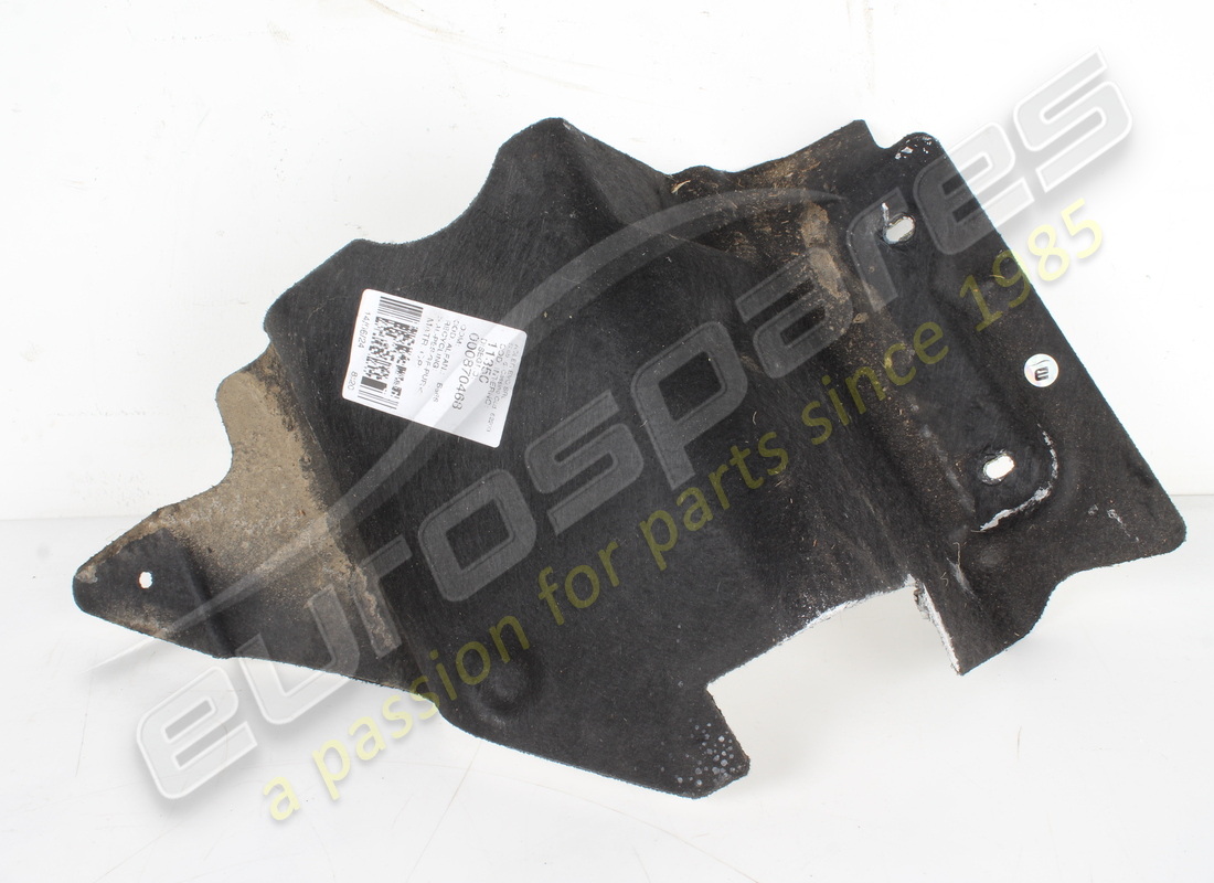 used ferrari lh silencer heat shield. part number 870468 (3)
