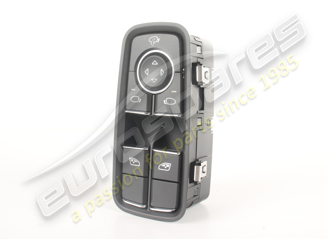 NEW PORSCHE SWITCH FOR ELECTRIC WINDOWS - REAR VIEW MIRROR - (DRIVERS SIDE) (PR:258,259, 260,261) MATT BLACK/HI-GLOSS CHROME. PART NUMBER 99161315502DML (1) new porsche switch for electric windows - rear view mirror - (drivers side) (pr:258,259, 260,261) matt black/hi-gloss chrome. part number 99161315502dml (1)