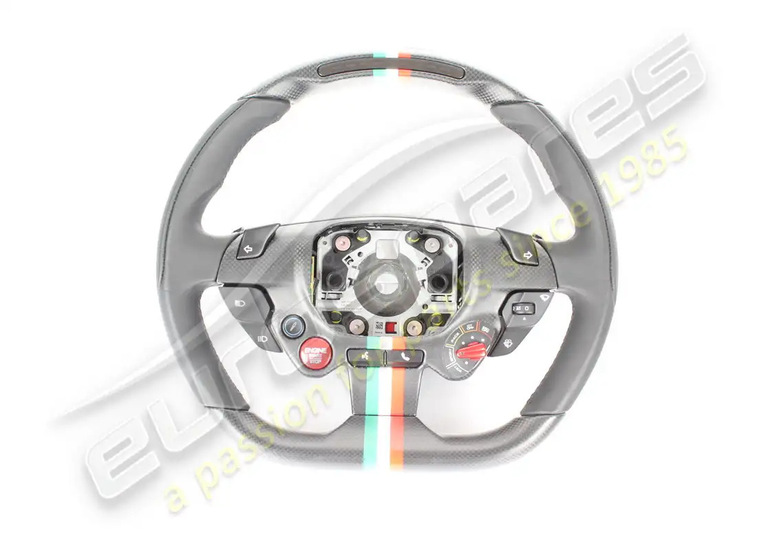 NEW FERRARI COMPLETE STEERING WHEEL. PART NUMBER 337540 (1) new ferrari complete steering wheel. part number 337540 (1)