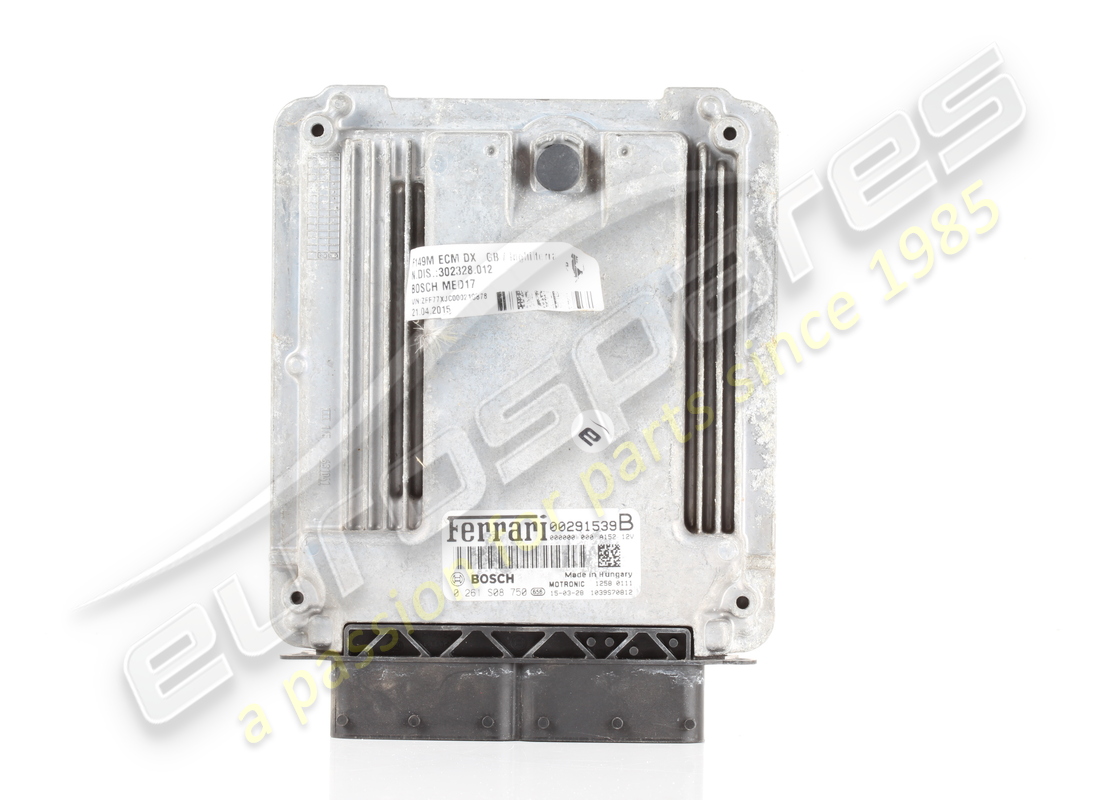USED FERRARI IGNITION ECU. PART NUMBER 291539 (1) used ferrari ignition ecu. part number 291539 (1)