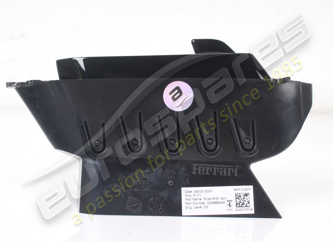 used ferrari rh vent. part number 969295 (5)